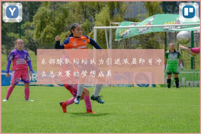 东部球队纷纷认为引进浓眉即可冲击总决赛的梦想成真